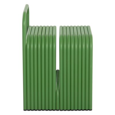 STOOL SERIES INTREPID HM6326.07 ALUMINUM IN GREEN COLOR 40x38x42,5-55Hcm.