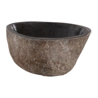 STONE SINK CARVED GREY COLOR 40x40x20Hcm.HM7807