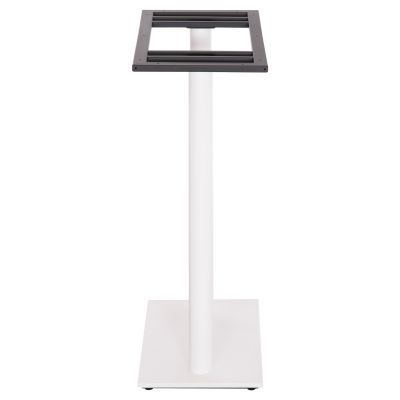 BASE FOR BAR TABLE HM480.02 TWO LEGS-METAL IN WHITE MATTE COLOR 80x40x108Hcm.