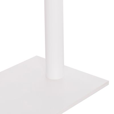 BASE FOR BAR TABLE HM480.02 TWO LEGS-METAL IN WHITE MATTE COLOR 80x40x108Hcm.