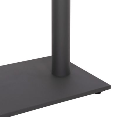 BASE FOR BAR TABLE HM480.20 TWO LEGS-METAL IN GREY COLOR 80x40x108Hcm.