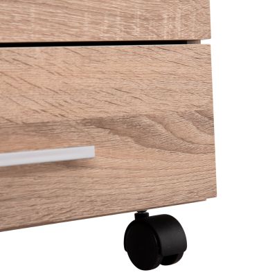 OFFICE DRAWER HAYDEN HM2282.02 MELAMINE IN SONAMA COLOR 39.5x40x46.5Hcm.