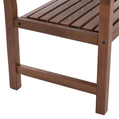 Wooden bench Naxos 2seater HM5407 110x64,5x85 cm