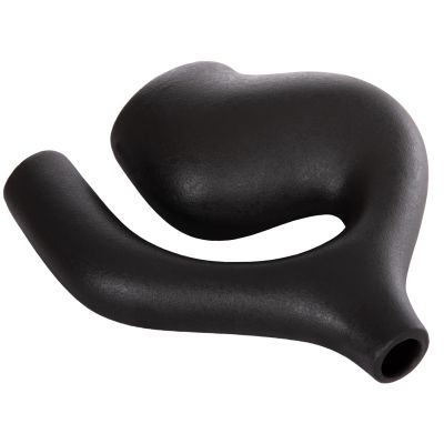 CERAMIC TABLE DECOR ISIL HM4597.02 BLACK MATTE 29.5x11x29Hcm.