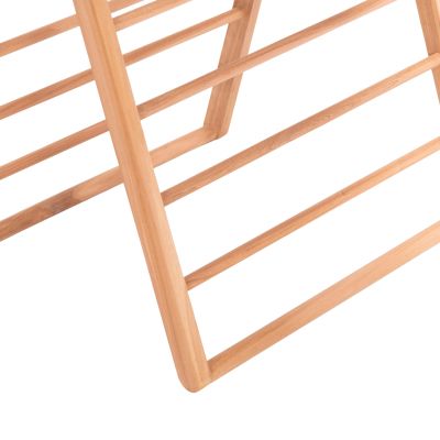 DECORATIVE FLOOR HANGER METIC HM18139 TEAK WOOD IN NATURAL 70x70x102.5Hcm.