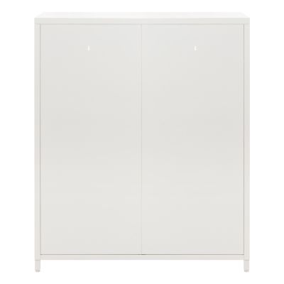 DISPLAY CABINET METALLIC CARIL HM9571.02 WHITE 80x37-40x102Hcm.