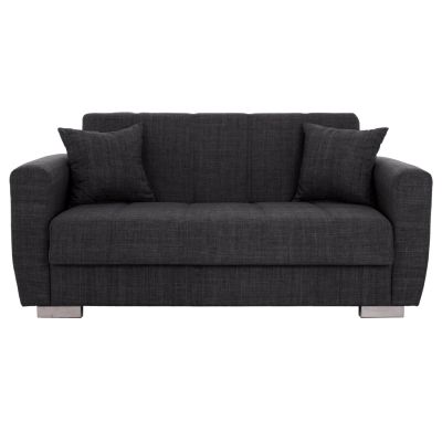 HM3241.03, 2-SEATER SOFA-BED, GREY, 150x84x88cm