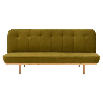 Разтегателен диван 3 места от кадифе Olive Shade HM3168.13 193x85x88cm