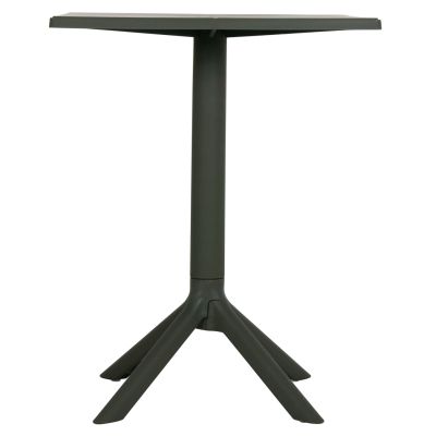 КВАДРАТНА ПОЛИПРОПИЛЕНОВА МАСА TERRIN HM6125.15 ТЪМНА МАСЛИНА 60,5x60,5x76,5Hcm.