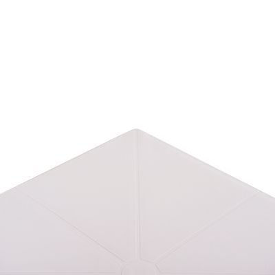 КВАДРАТНА ПОЛИПРОПИЛЕНОВА МАСА TERRIN HM6125.11 БЯЛА 60,5x60,5x76,5Hcm.