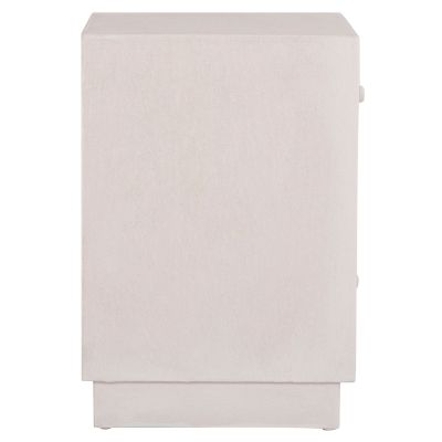 NIGHTSTAND SERIES SANTORINI HM18047 MDF IN OFF-WHITE COLOR-3 DRAWERS 48x38x55.5Hcm.
