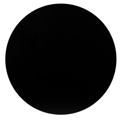 HPL TABLETOP HM5842.21 ROUND IN BLACK Φ70cm.