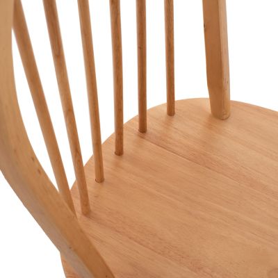 ДЪРВЕН СТОЛ ZAYLEE В ЕСТЕСТВЕН ЦВЯТ HM8921.01 48x45x93 см.
