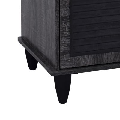 Шкаф за обувки дървен HM2266.01 Цвят сив 76.5x30x68.5