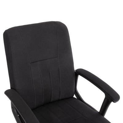 OFFICE CHAIR NIM HM1200.11 BLACK FABRIC-BLACK NYLON FRAME AND BASE 58x61x101.5Hcm.