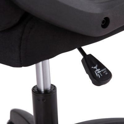 OFFICE CHAIR NIM HM1200.11 BLACK FABRIC-BLACK NYLON FRAME AND BASE 58x61x101.5Hcm.