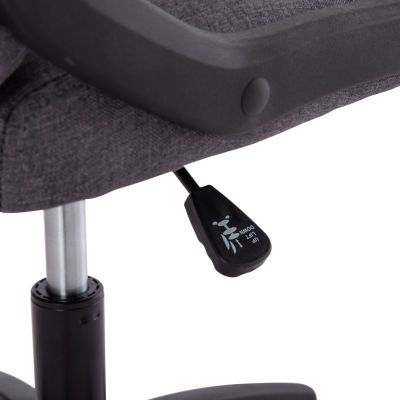 ОФИС СТОЛ NIMBLE HM1199.12 СИВ ПЛАТ-ЧЕРНА НАЙЛОНОВА КОНСТРУКЦИЯ И ОСНОВА 51x61x130Hcm.