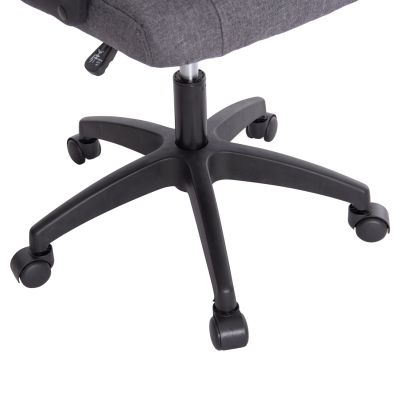 ОФИС СТОЛ NIMBLE HM1199.12 СИВ ПЛАТ-ЧЕРНА НАЙЛОНОВА КОНСТРУКЦИЯ И ОСНОВА 51x61x130Hcm.