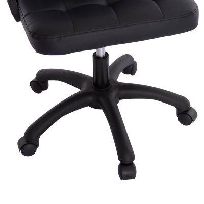 ОФИС СТОЛ PORTIMA HM1197.01 ЧЕРНА PVC-НАЙЛОНОВА РАМКА И ОСНОВА 69x53x98Hcm.