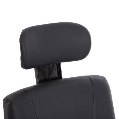 ОФИС СТОЛ NIMBLE HM1199.01 ЧЕРЕН PVC-ЧЕРНА НАЙЛОНОВА РАМКА И ОСНОВА 51x61x130Hcm.