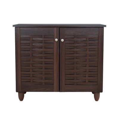 Shoe Cabinet Wooden HM2208.01 Wenge 77x34x67.5Hcm.