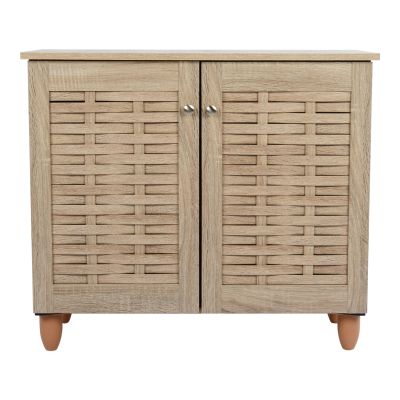 Shoe Cabinet Wooden HM2208.02 sonama 77x34x67.5Hcm.