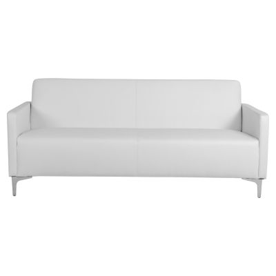 Sofa 3 seater Nellie HM3159.32 with white PU 163x71x71cm