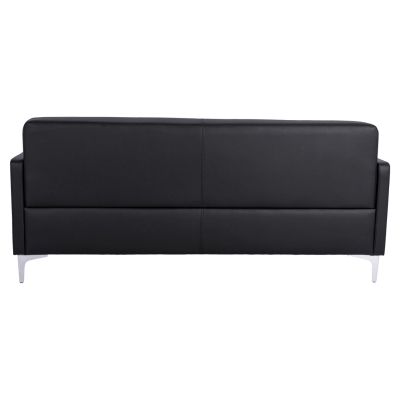 Sofa 3 seater Nellie HM3159.31 with black PU 163x71x71cm