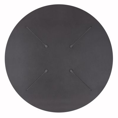 HPL TABLETOP HM5842.21 ROUND IN BLACK Φ70cm.