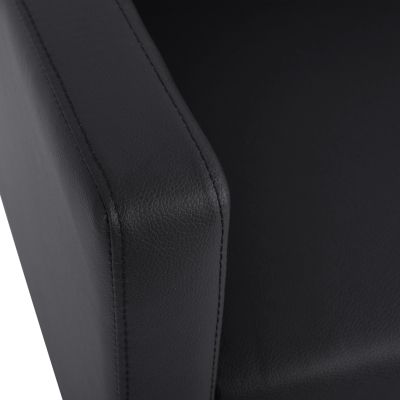 2-местен диван Nellie HM3159.21 Черен PU 113x71x71cm