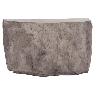 CONSOLE ROCK INTERON HM18152.03 FIBER CEMENT IN GREY--120x50x71Hcm.