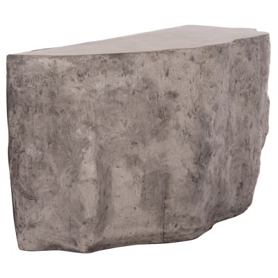 CONSOLE ROCK INTERON HM18152.03 FIBER CEMENT IN GREY--120x50x71Hcm.
