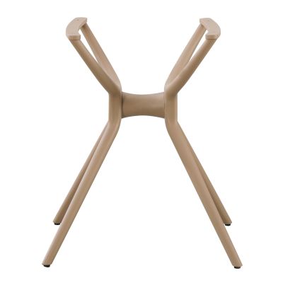 POLYPROPYLENE TABLE BASE CAPPUCCINO HM462.04 FOR TABLETOP 80X80cm.