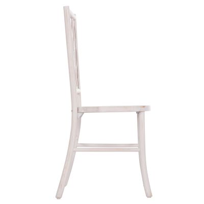 CHAIR TOON WOOD IN WHITEWASH AND PLYWOOD SEAT 44.5x48x96Ηcm.ΗΜ9410.05