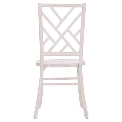 CHAIR TOON WOOD IN WHITEWASH AND PLYWOOD SEAT 44.5x48x96Ηcm.ΗΜ9410.05