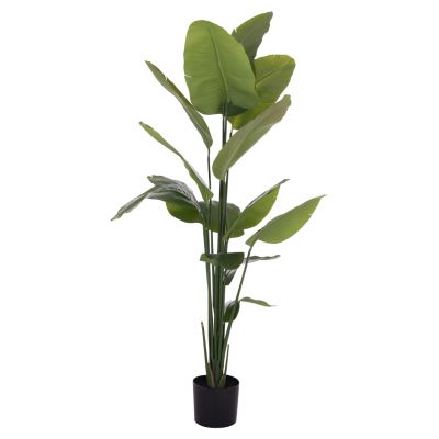 DECORATIVE SYNTHETIC PLANT IN POT HM4739 STRELITZIA Φ18x172Hcm.