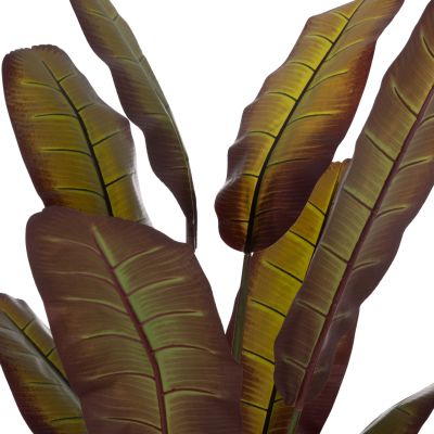 DECORATIVE SYNTHETIC PLANT IN POT HM4740 JAPANESE BANANA 85x75x225Hcm.