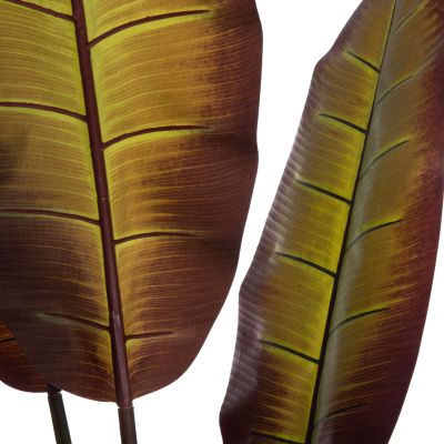 DECORATIVE SYNTHETIC PLANT IN POT HM4740 JAPANESE BANANA 85x75x225Hcm.