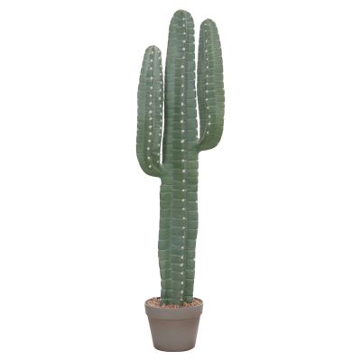 DECORATIVE SYNTHETIC PLANT IN POT HM4742 CACTUS 17.5x26x103Hcm.