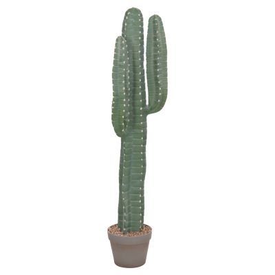 DECORATIVE SYNTHETIC PLANT IN POT HM4742 CACTUS 17.5x26x103Hcm.