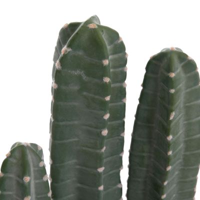 DECORATIVE SYNTHETIC PLANT IN POT HM4742 CACTUS 17.5x26x103Hcm.