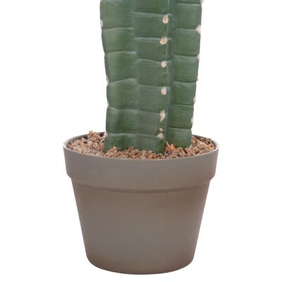 DECORATIVE SYNTHETIC PLANT IN POT HM4742 CACTUS 17.5x26x103Hcm.