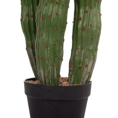 DECORATIVE SYNTHETIC PLANT IN POT HM4747 CACTUS Φ17.5x115Hcm.