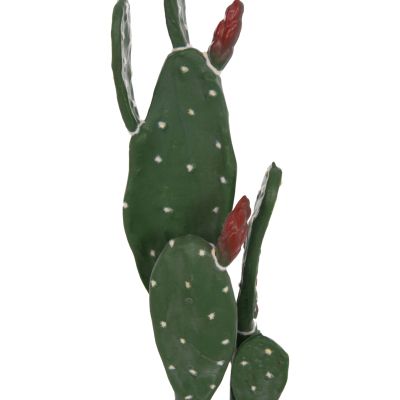 DECORATIVE SYNTHETIC PLANT IN POT HM4748 CACTUS 16x20x85Hcm.