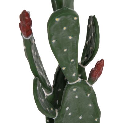DECORATIVE SYNTHETIC PLANT IN POT HM4748 CACTUS 16x20x85Hcm.