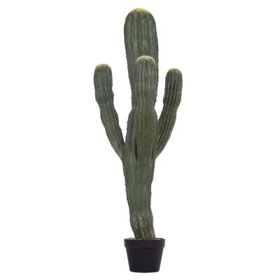 DECORATIVE SYNTHETIC PLANT IN POT HM4746 CACTUS 17.5x42x113Hcm.