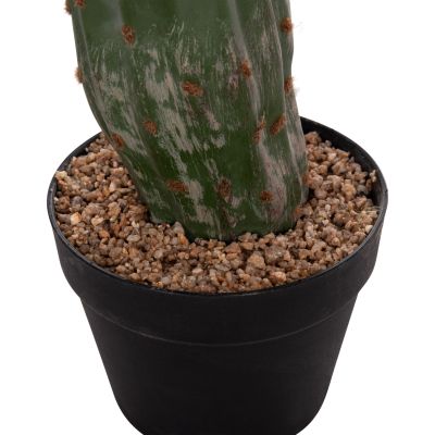 DECORATIVE SYNTHETIC PLANT IN POT HM4746 CACTUS 17.5x42x113Hcm.