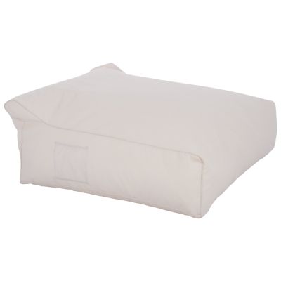 ΠΟΥΦ YAMIN 2ΑΤΟΜΩΝ ΜΕ TEXTILENE 600gr/m2 2X1 ΛΕΥΚΟ HM5773.11 140x140x40-60Υec.