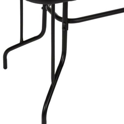 OUTDOOR DINING SET ADAM HM5193.13 TABLE WITH 4 DINING CHAIRS--BLACK