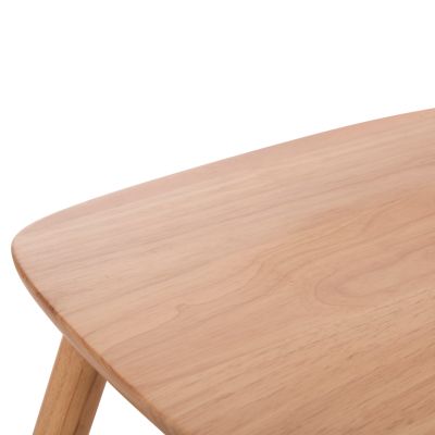 DINING SET 5PCS LUCIEN HM21183 MDF TOP & BEECH WOOD IN NATURAL COLOR
